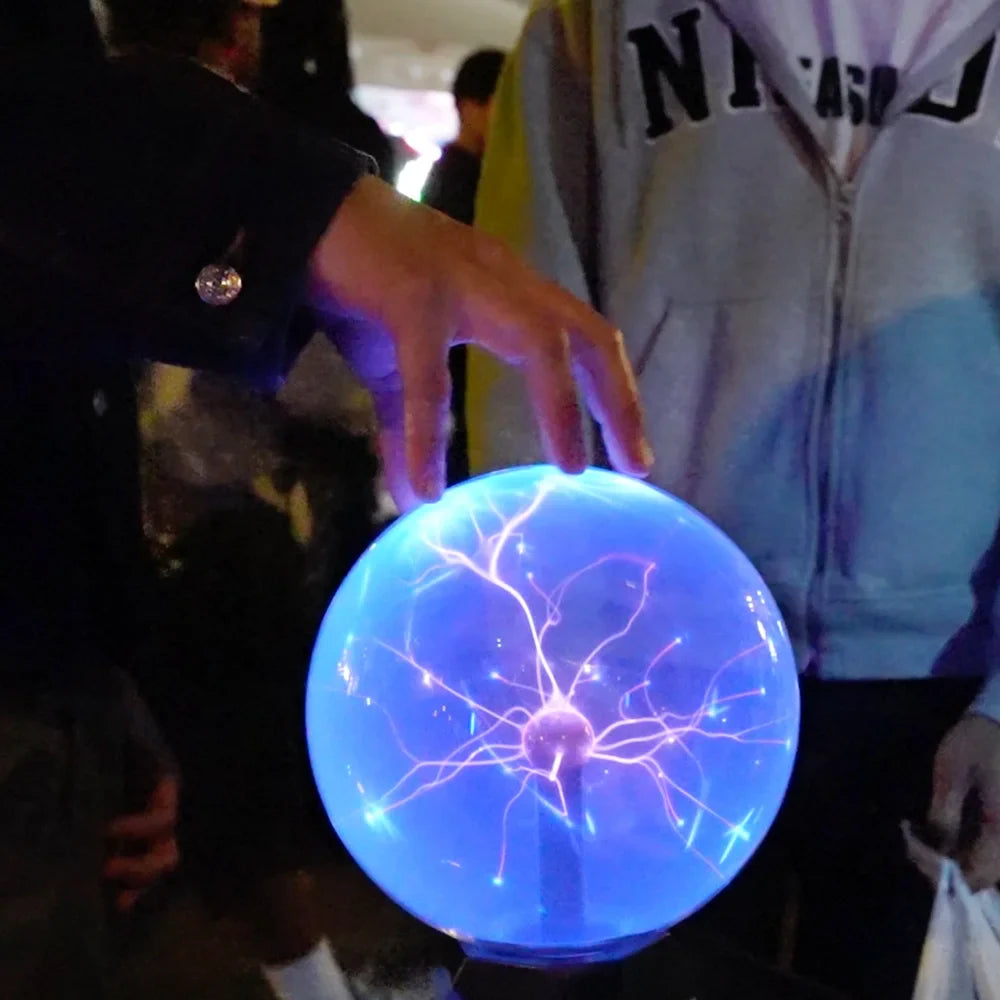 Plasma Ball Bike by Pedal Power Generator
