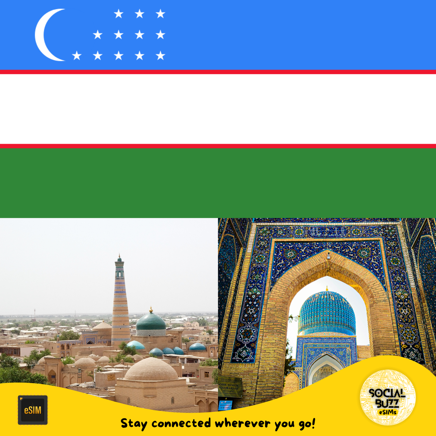Uzbekistan eSIM Internet Data Plan
