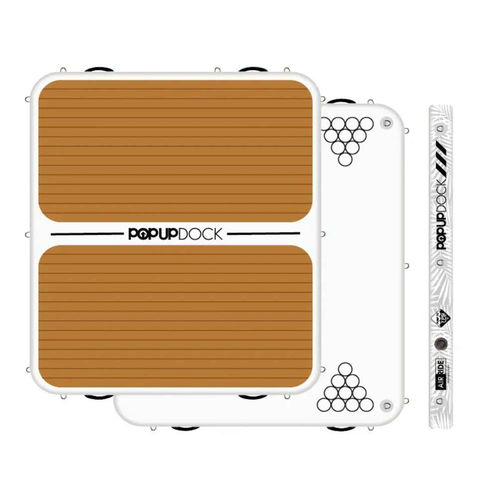 Pop Board Co POPup Dock 8' x 7' - Inflatable Dock Platform