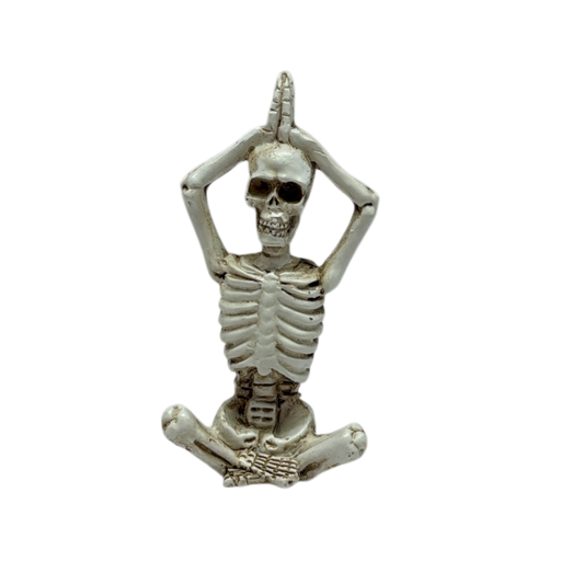 3 inch Tall Skeleton - Urdhva Hastasana (Upward Salute)