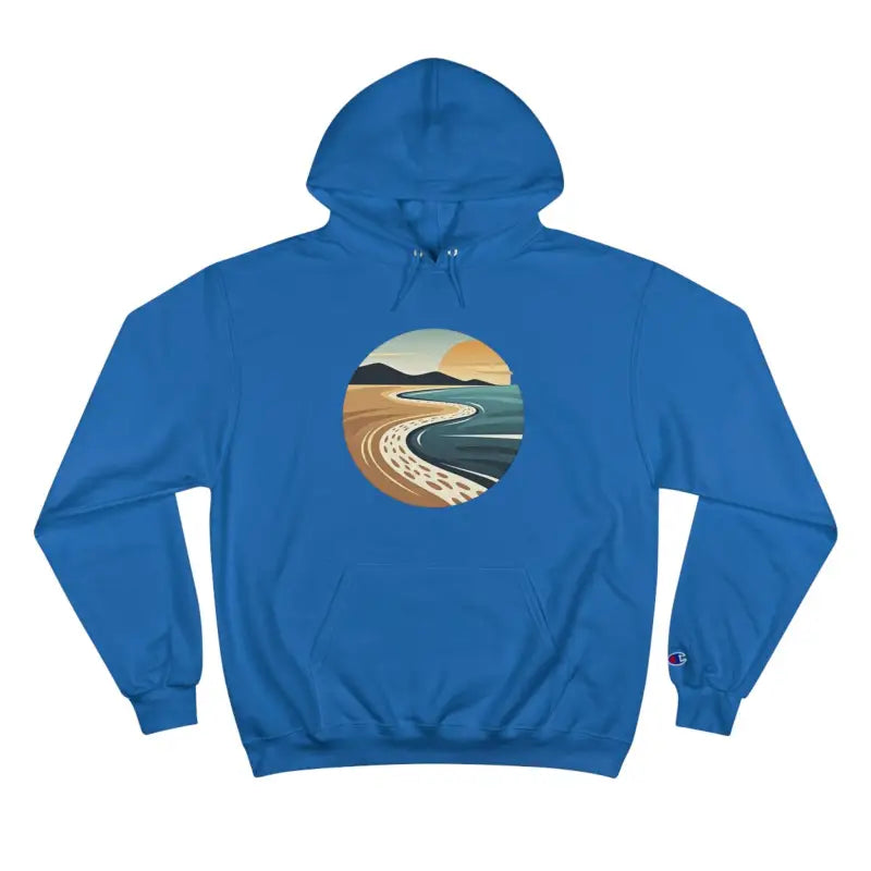 Ocean State Styles Hoodie Champion Beach Club Coastal Scene