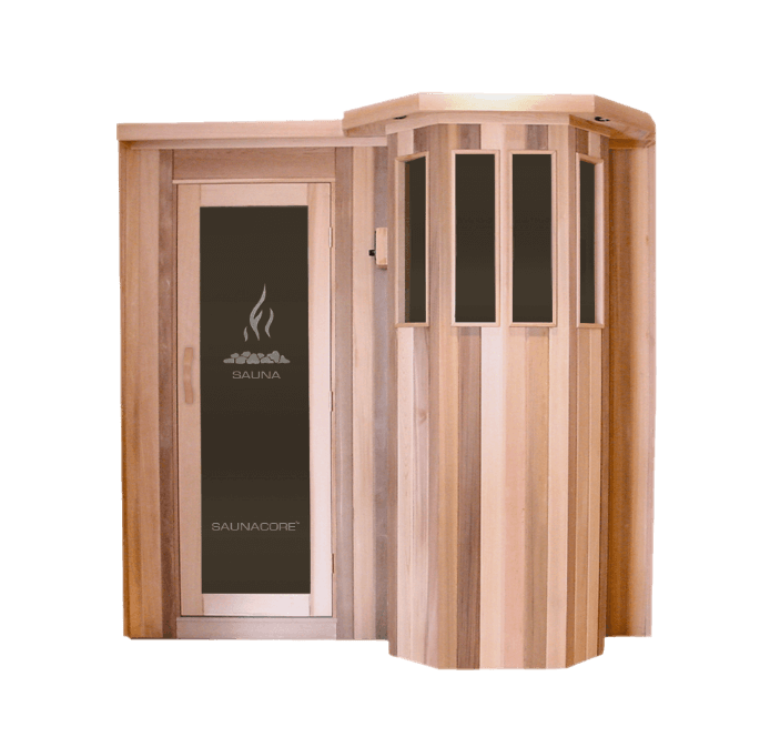 SaunaCore Bay Style Sauna
