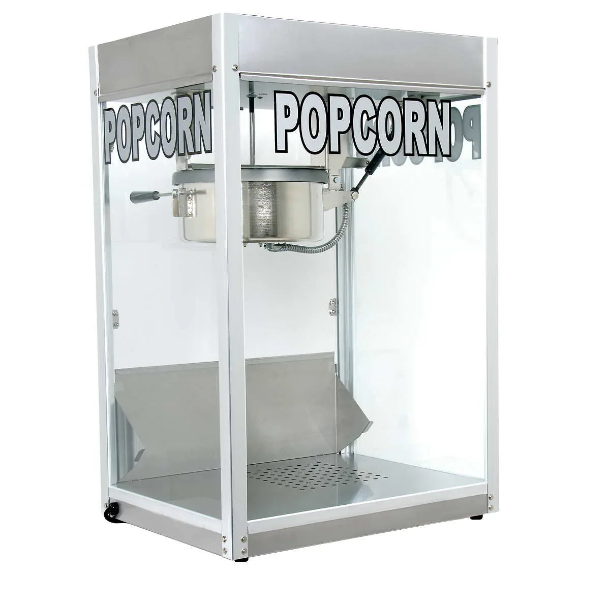 Professional Pop 4-12 Ounce Popcorn Machines with Cart by Paragon Concessions