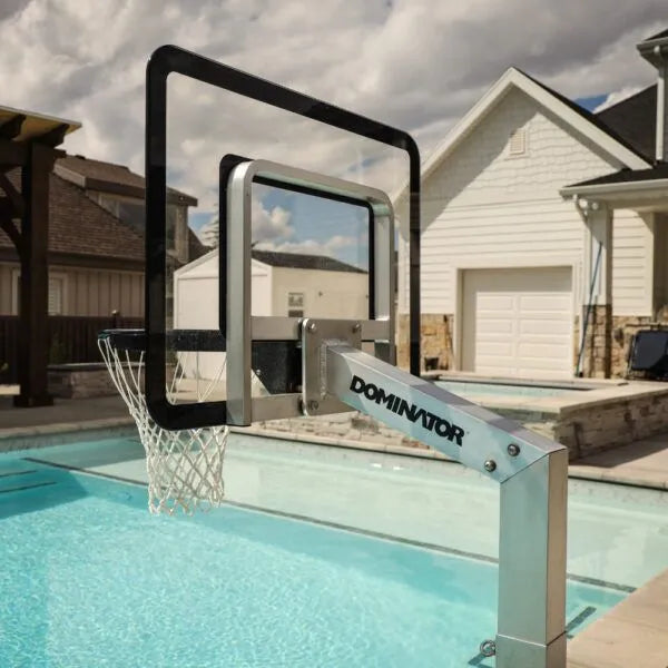 Dominator Aluminum Poolside Inground Basketball Hoop