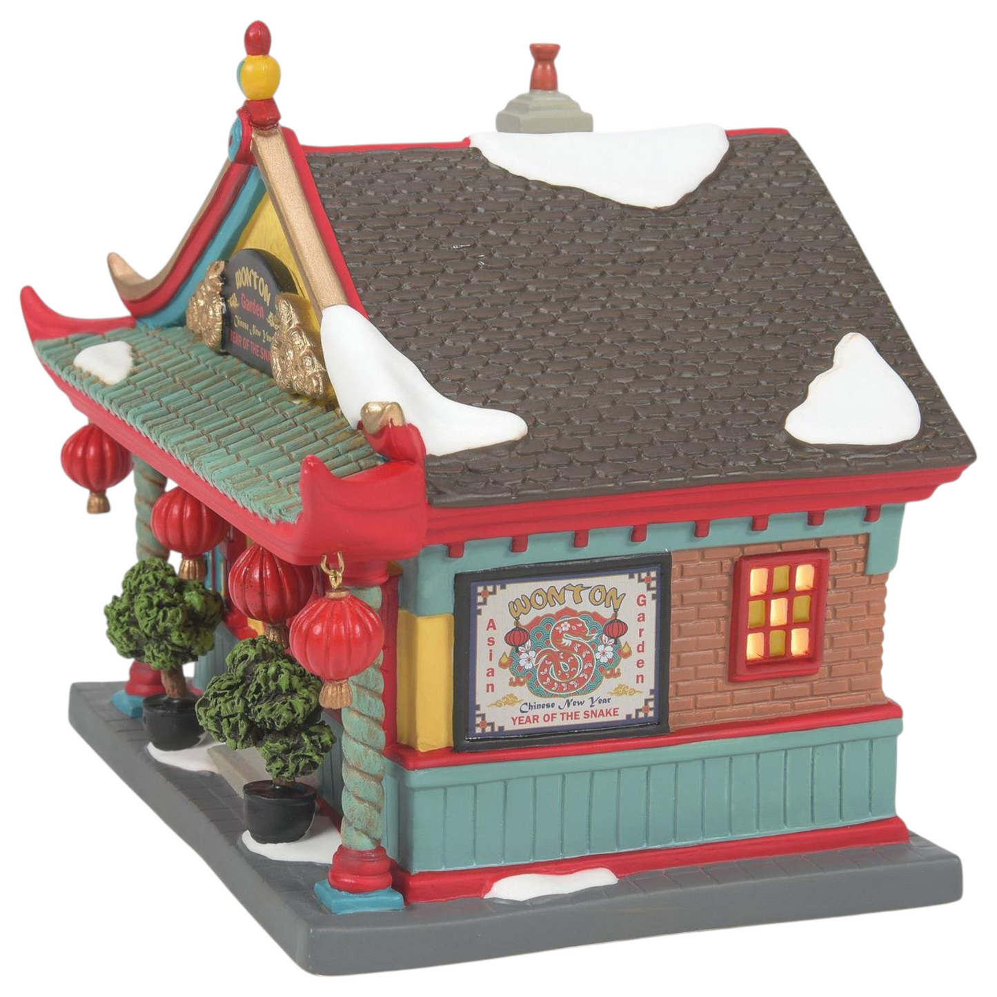 The Wonton Garden Lighted Building