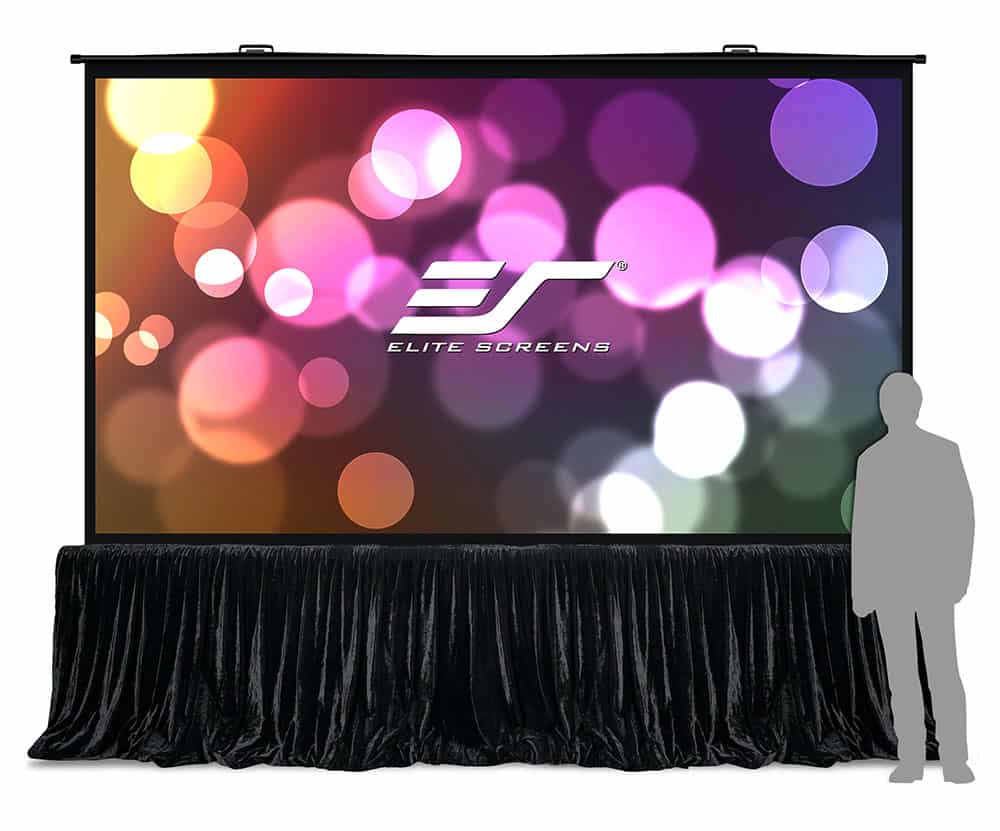 Elite Screens QuickStand 5-Second Series Portable Projector Screen