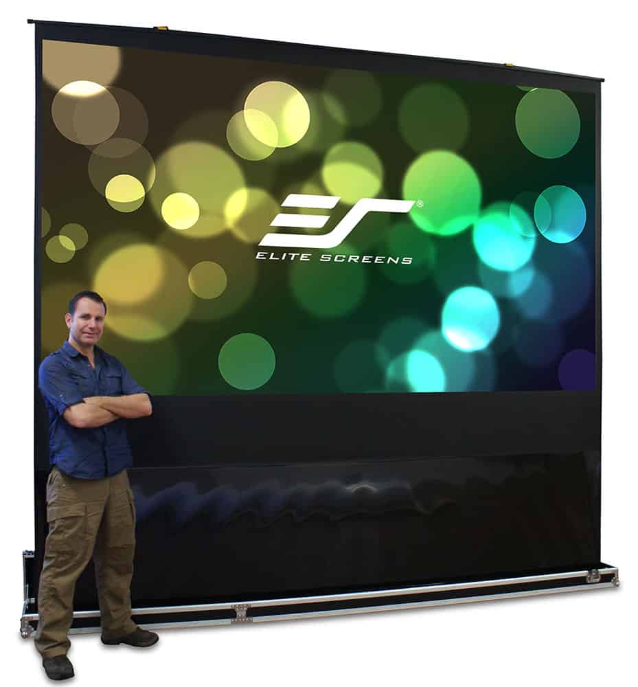 Elite Screens QuickStand 5-Second Series Portable Projector Screen