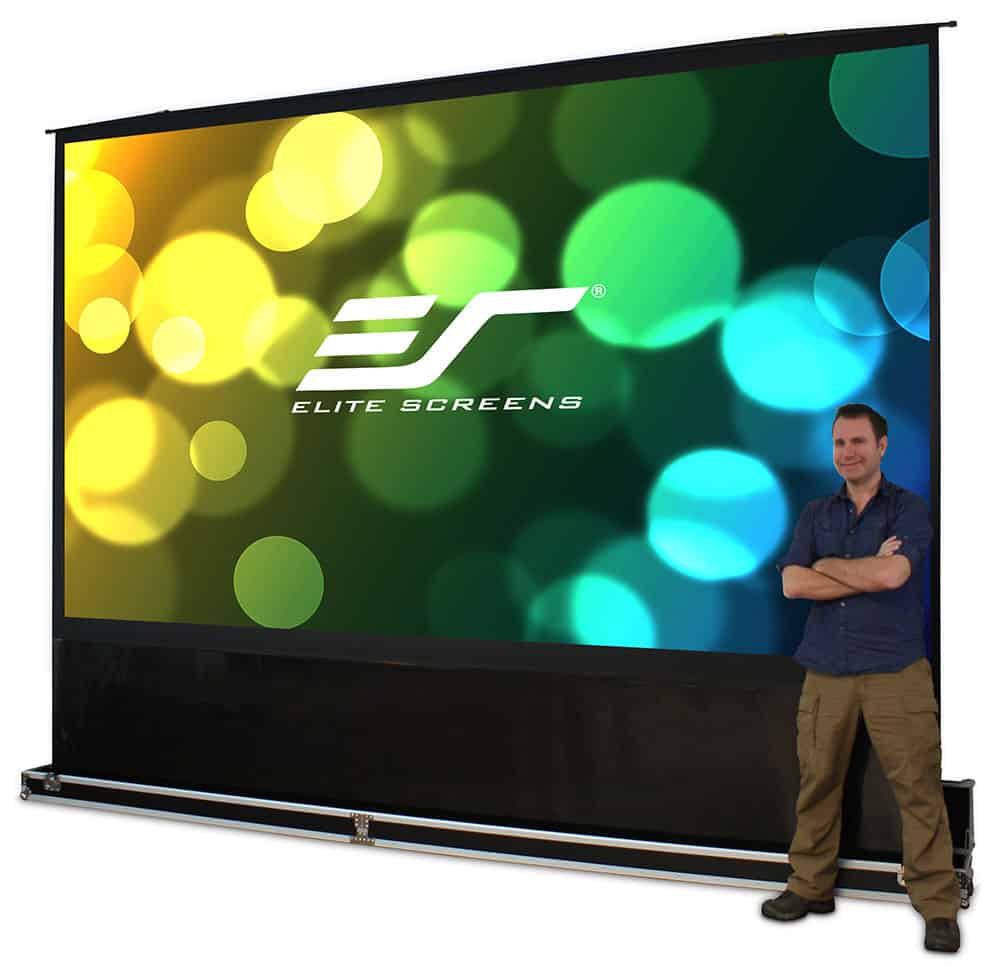 Elite Screens QuickStand 5-Second Series Portable Projector Screen