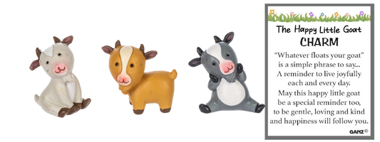 Happy Little Goat Pocket Charm -