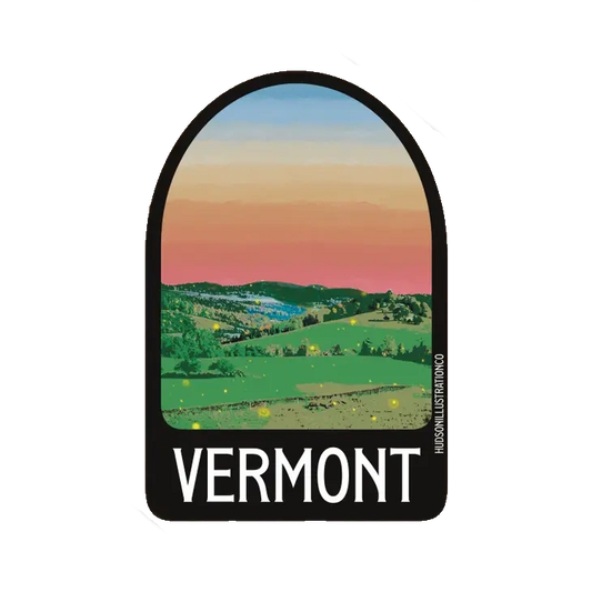 Vinyl Landmark Sticker - Vermont Day