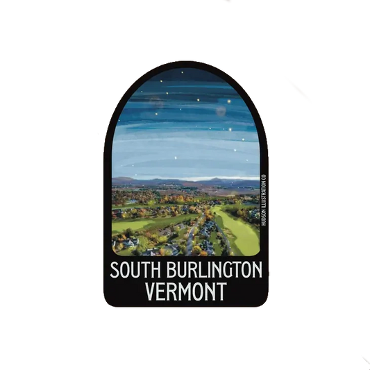 Vinyl Landmark Sticker - South Burlington