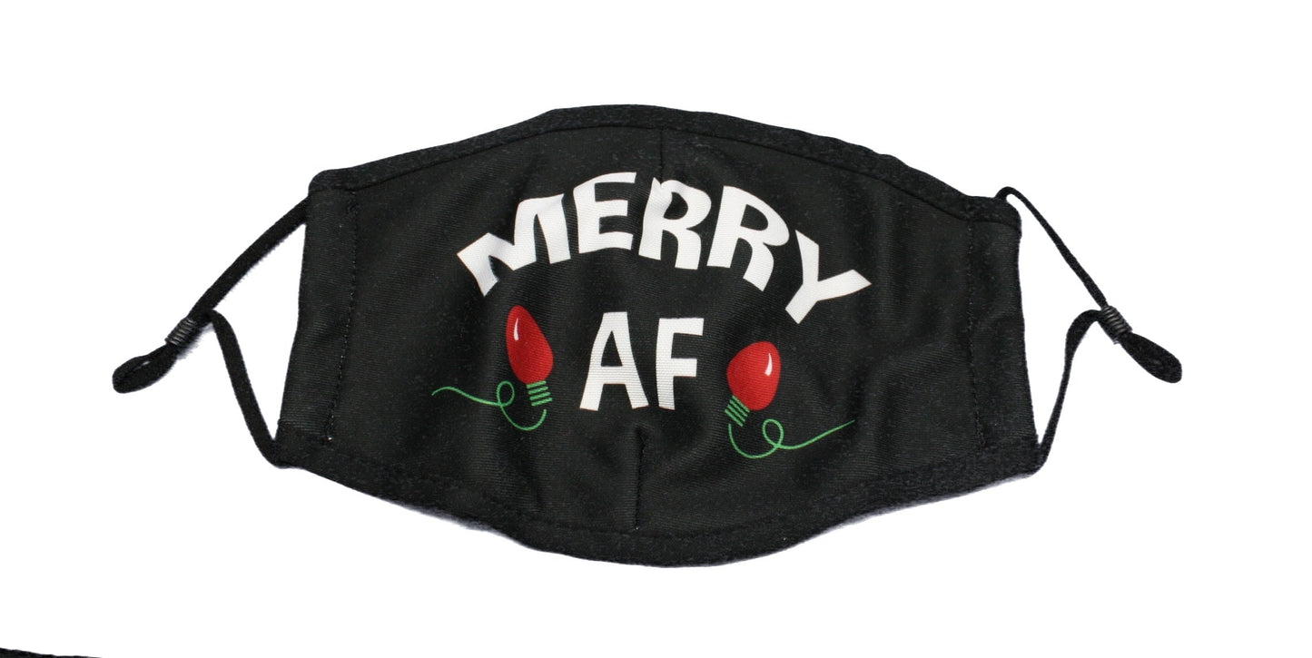 Holiday Face Mask - Merry AF