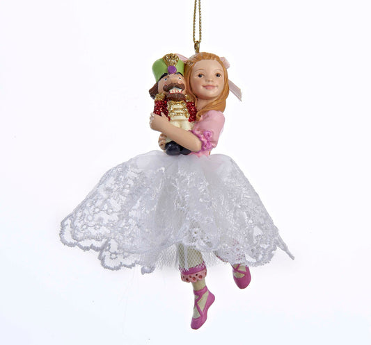 Resin Clara Girl Ornament - 5"