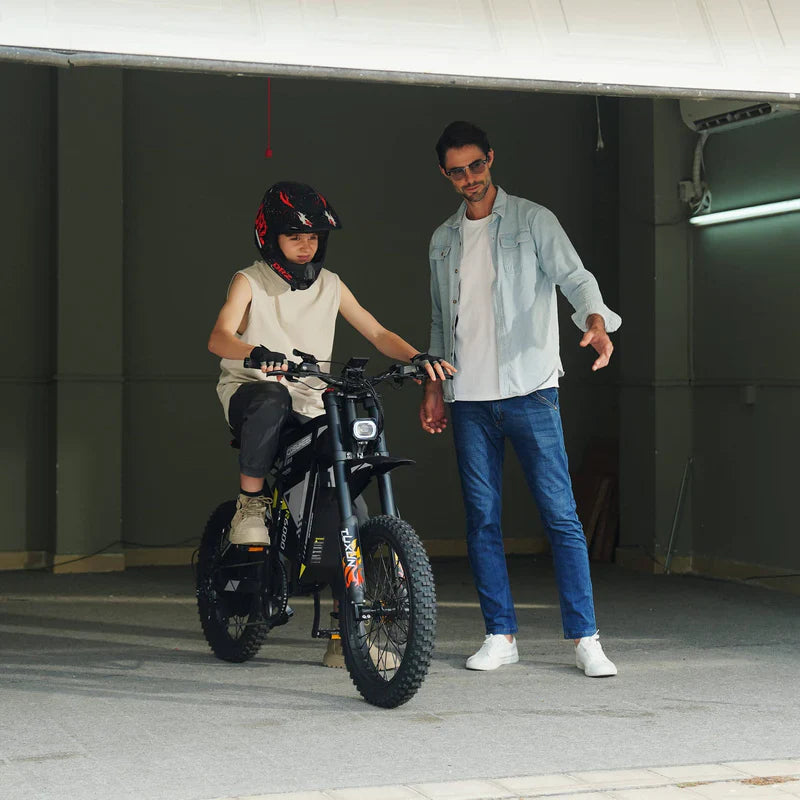 Coswheel R6000 Electric Dirt Bike - 7000W, 55MPH, 80Mi Range