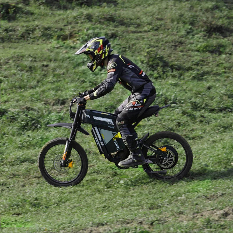 Coswheel R6000 Electric Dirt Bike - 7000W, 55MPH, 80Mi Range