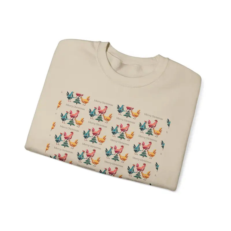 Ocean State Styles Sweatshirt Ugly Christmas Chicken Witch
