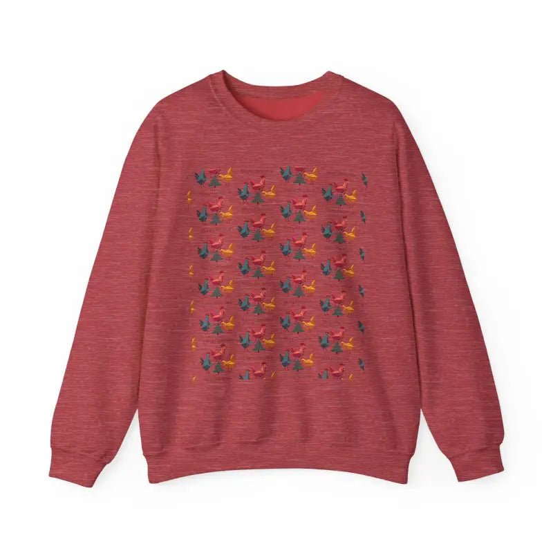 Ocean State Styles Sweatshirt Ugly Christmas Chicken Witch