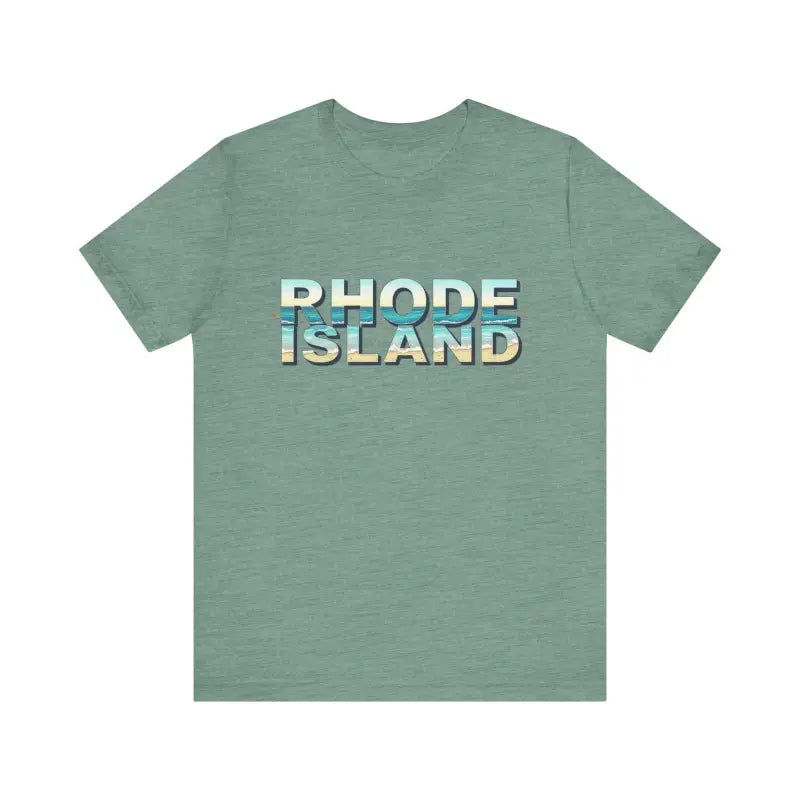 Ocean State Styles T Shirt Rhode Island Beach Vibes Unisex
