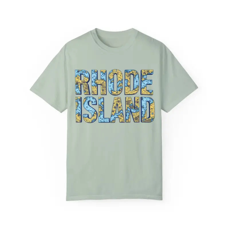 Ocean State Styles Rhode Island Garment Dyed Tee Coastal