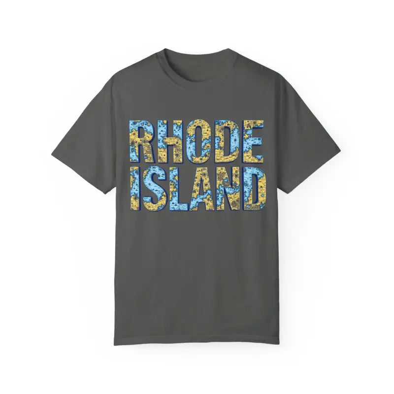 Ocean State Styles Rhode Island Garment Dyed Tee Coastal