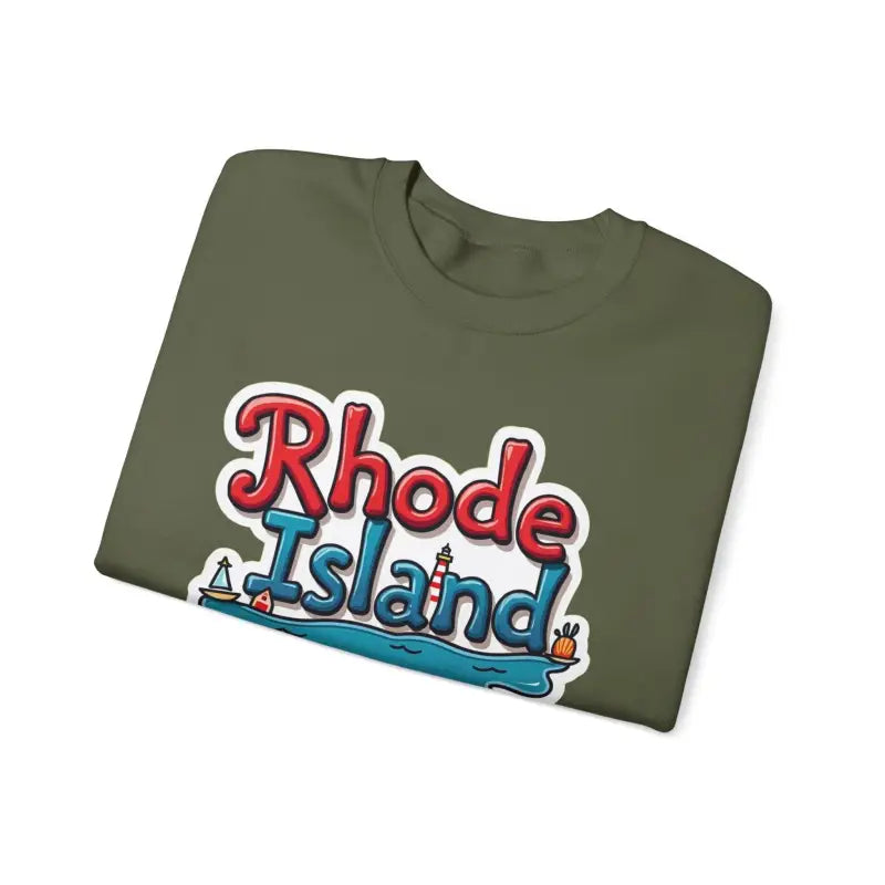 Ocean State Styles Sweatshirt Rhode Island Graphic Comfort