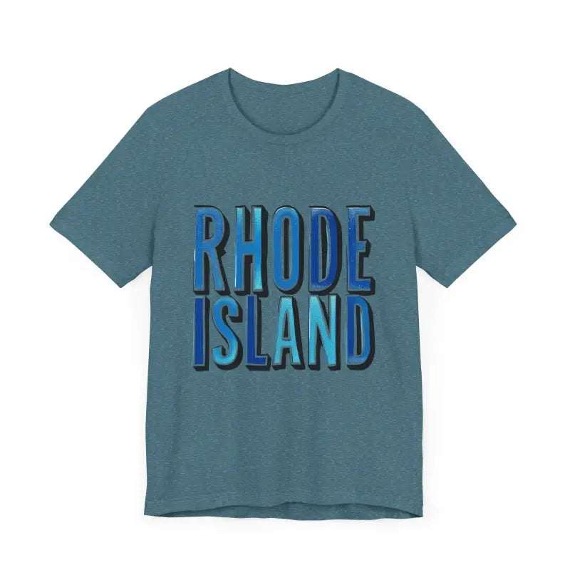 Ocean State Styles Rhode Island Graphic Tee Unisex Jersey