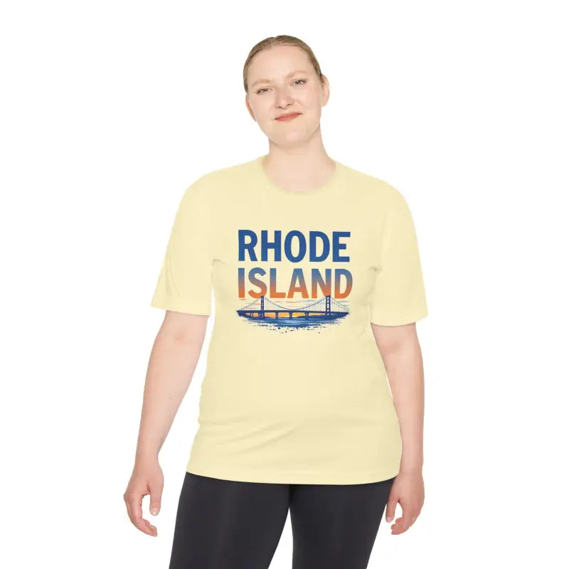Ocean State Styles Rhode Island Graphic Unisex Tee Shirt