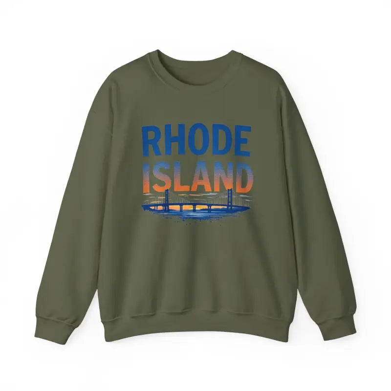 Ocean State Styles Rhode Island Sunset Sweatshirt Crewneck