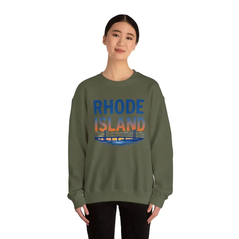 Ocean State Styles Rhode Island Sunset Sweatshirt Crewneck