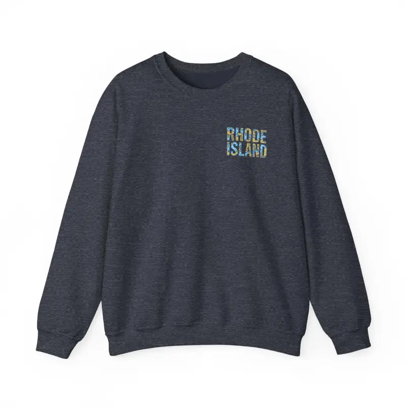 Ocean State Styles Sweatshirt Rhode Island Nautical Map