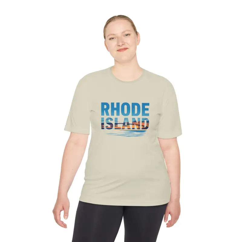 Ocean State Styles Rhode Island T Shirt Moisture Wicking