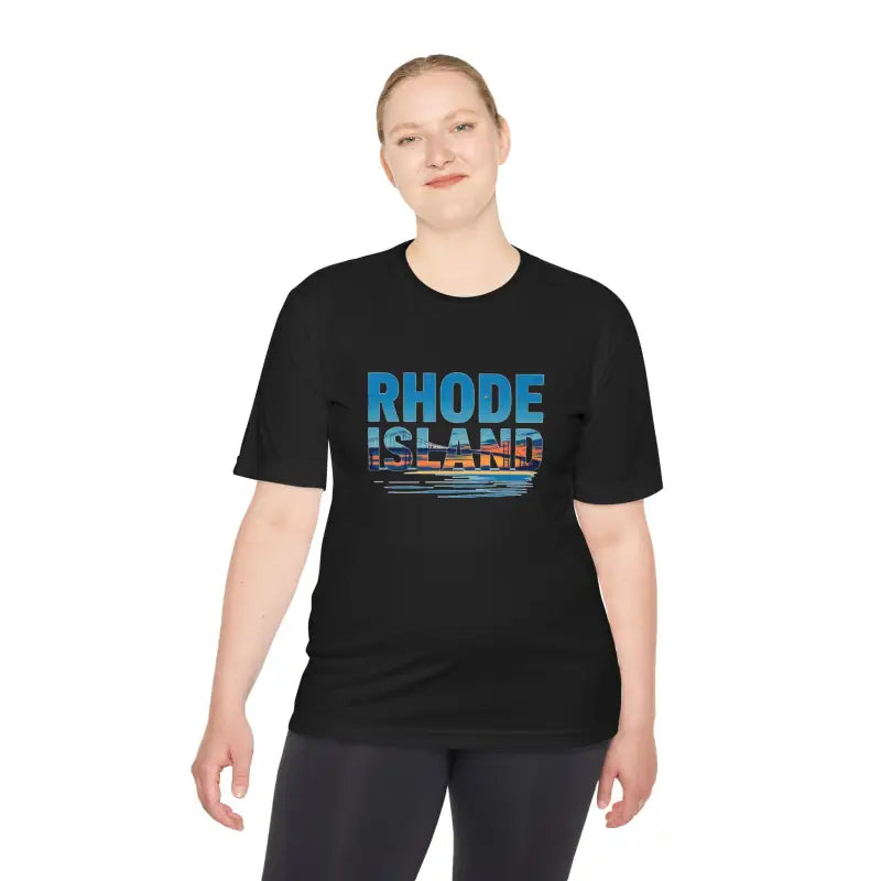 Ocean State Styles Rhode Island T Shirt Moisture Wicking