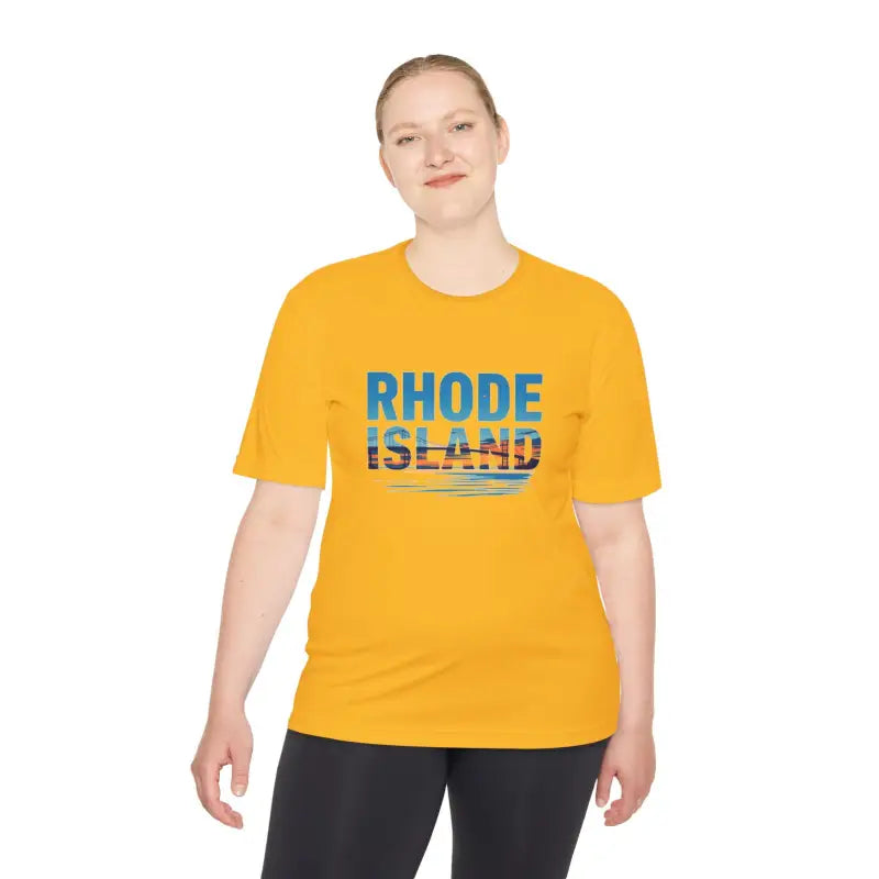Ocean State Styles Rhode Island T Shirt Moisture Wicking