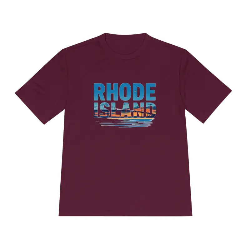 Ocean State Styles Rhode Island T Shirt Moisture Wicking