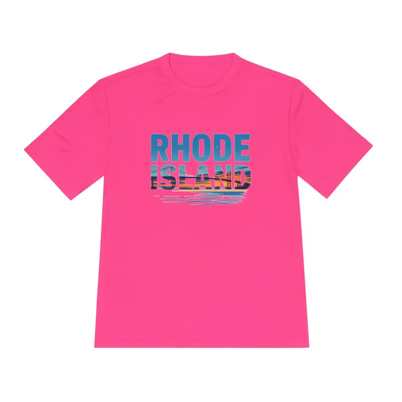 Ocean State Styles Rhode Island T Shirt Moisture Wicking