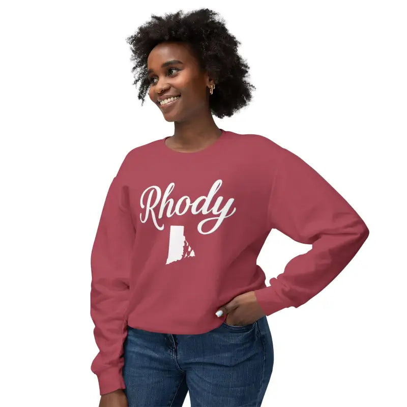 Ocean State Styles Sweatshirt Rhody Rhode Island Outline