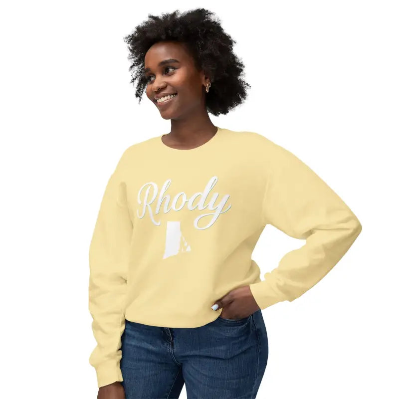 Ocean State Styles Sweatshirt Rhody Rhode Island Outline