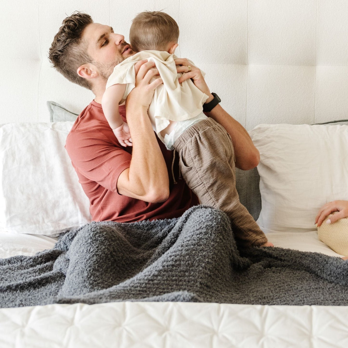 Ribbed Bamboni® Toddler Blanket