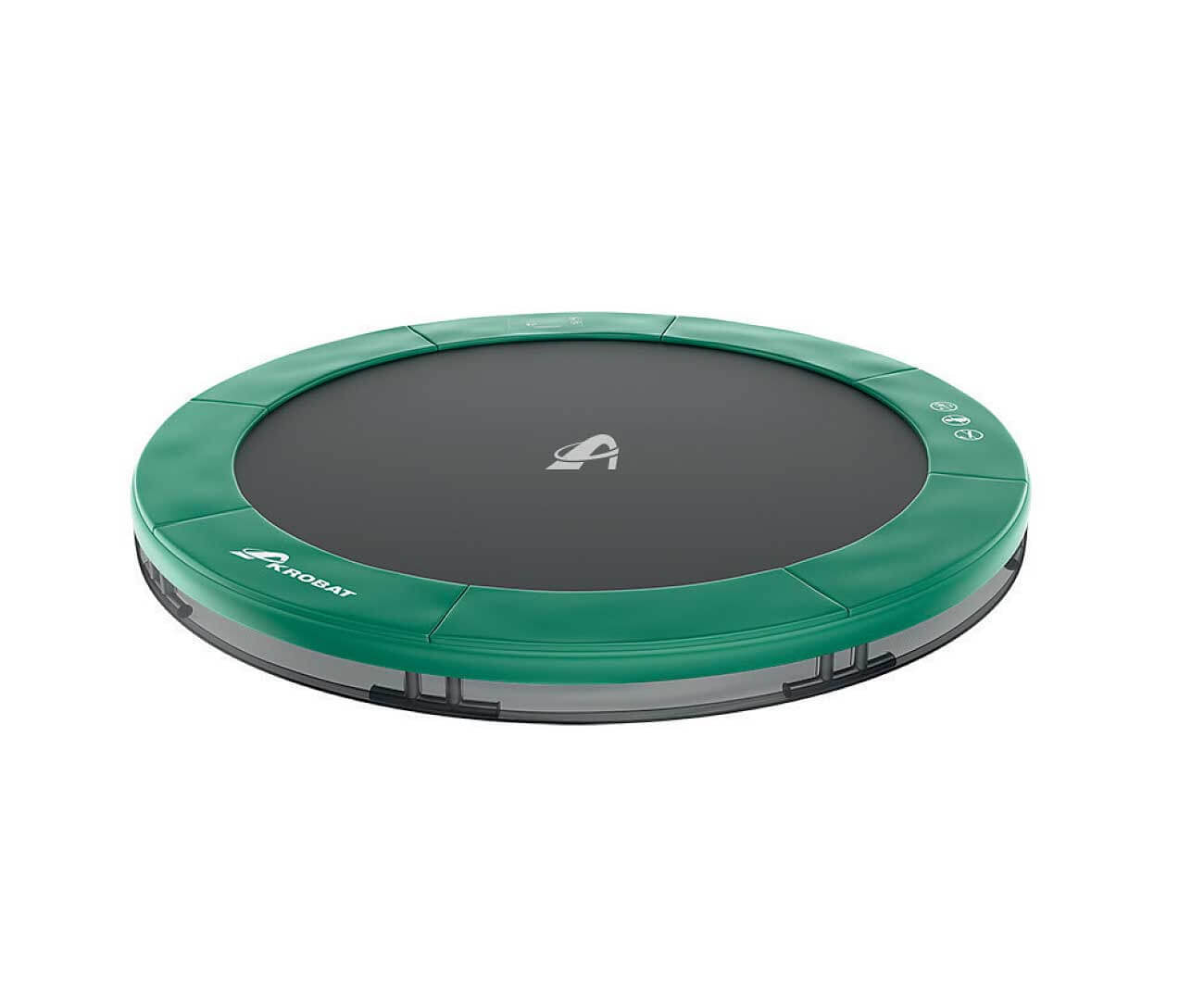 *PREORDER* 14ft Round Akrobat Primus Flat In-Ground Trampoline