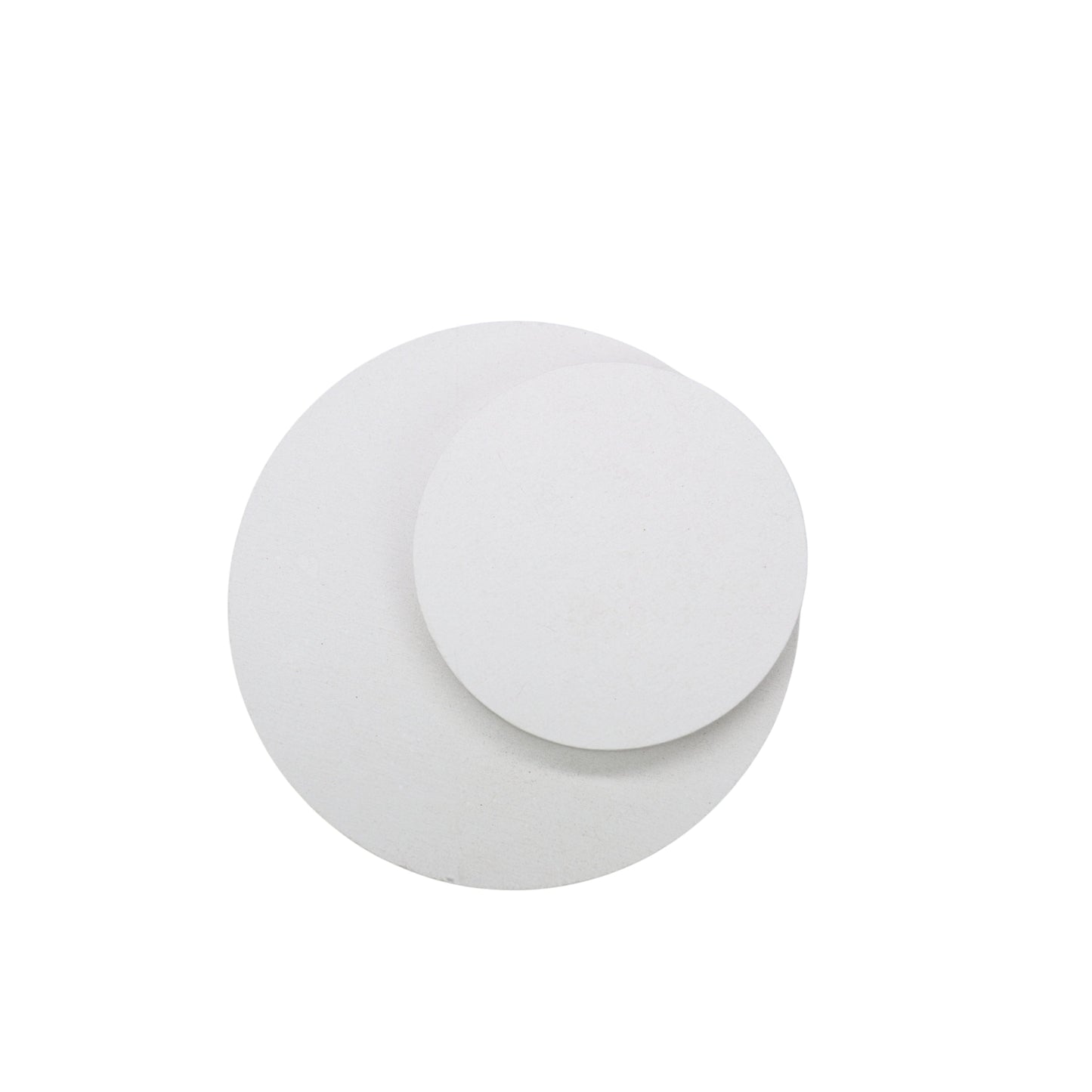 Round Soldering Board, White, High Heat Resistant