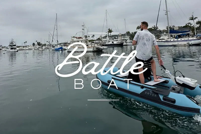 Pop Board Battle Boat Inflatable Dinghy Boat