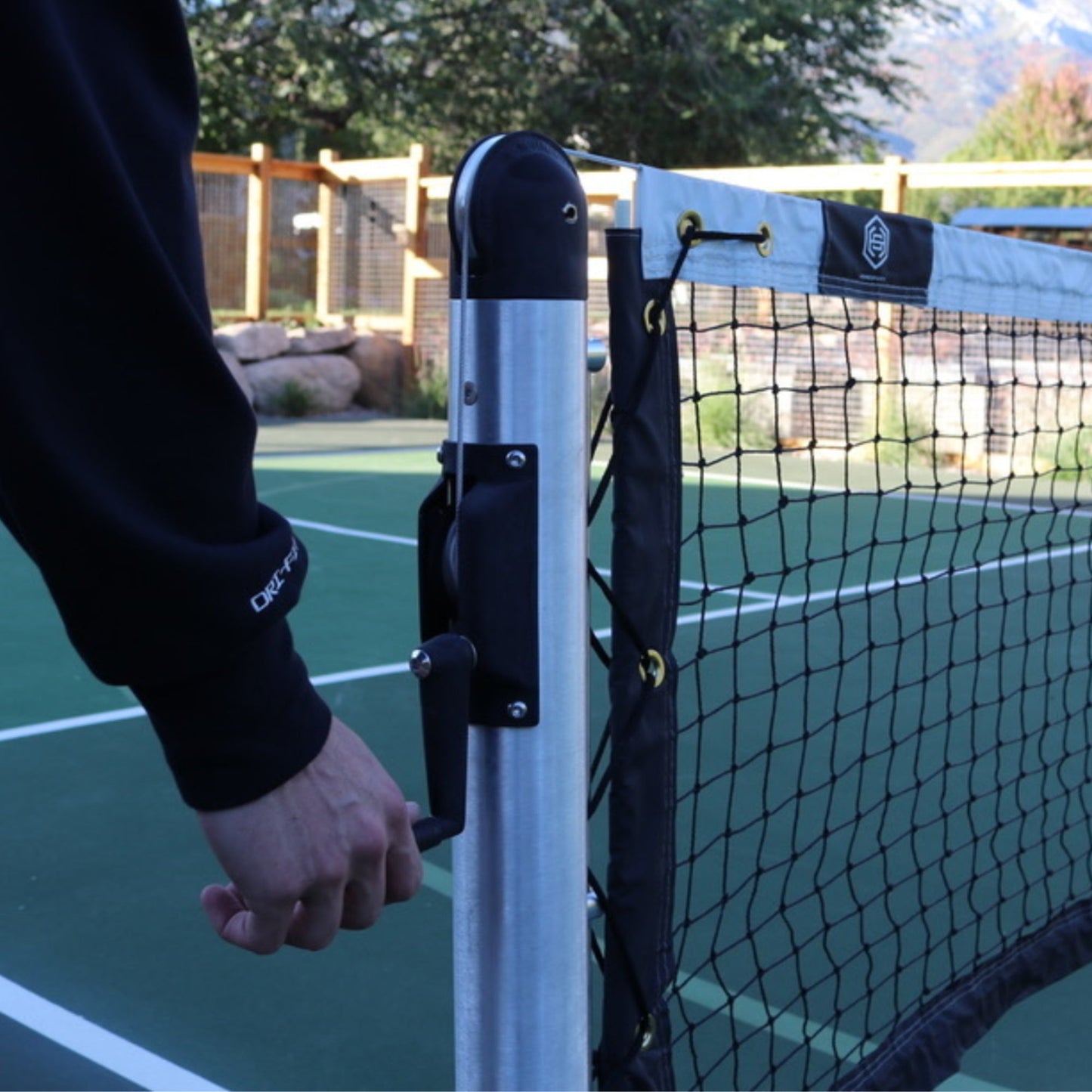 Dominator In Ground Pickleball Posts & Nets System