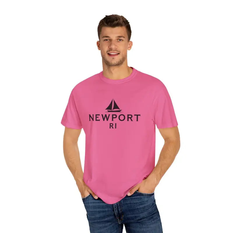 Ocean State Styles Newport Sailboat T Shirt Unisex