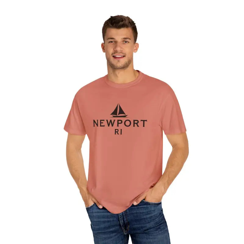 Ocean State Styles Newport Sailboat T Shirt Unisex