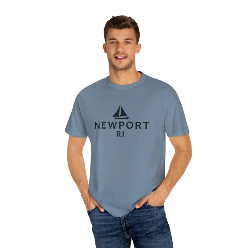 Ocean State Styles Newport Sailboat T Shirt Unisex
