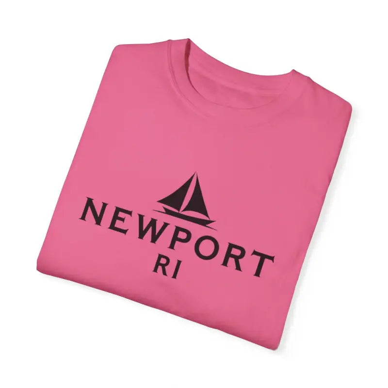 Ocean State Styles Newport Sailboat T Shirt Unisex