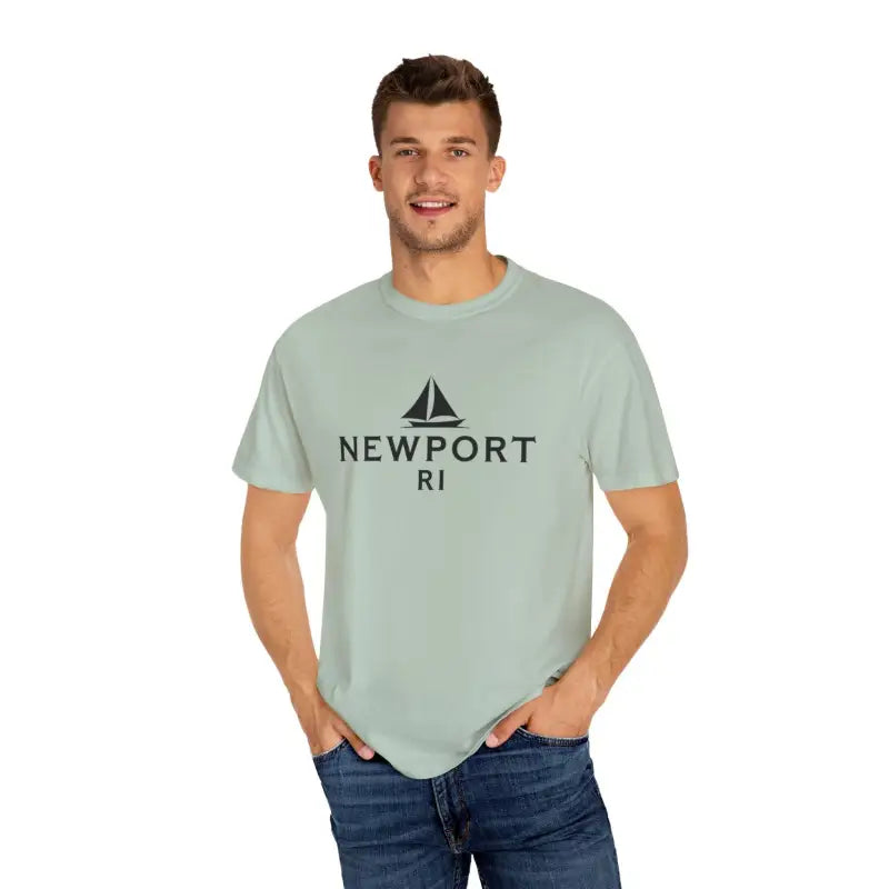 Ocean State Styles Newport Sailboat T Shirt Unisex