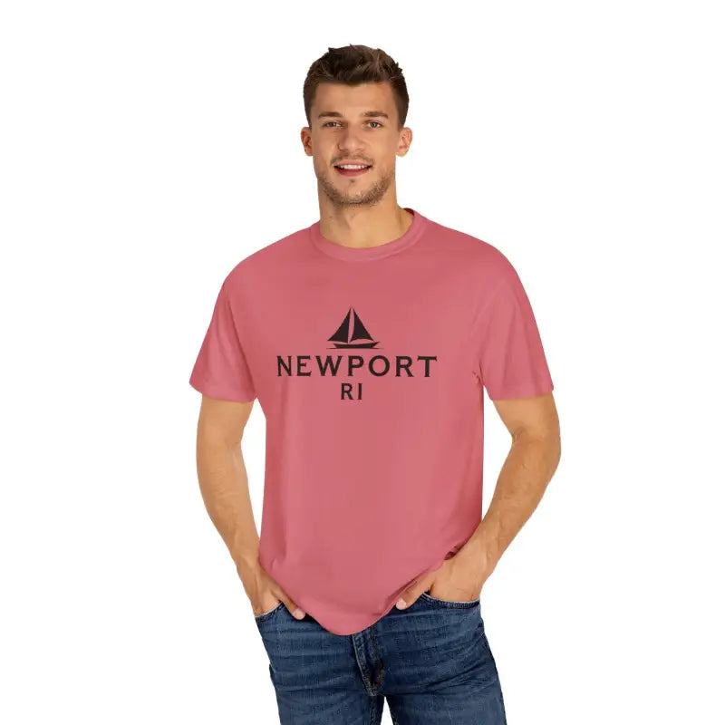Ocean State Styles Newport Sailboat T Shirt Unisex
