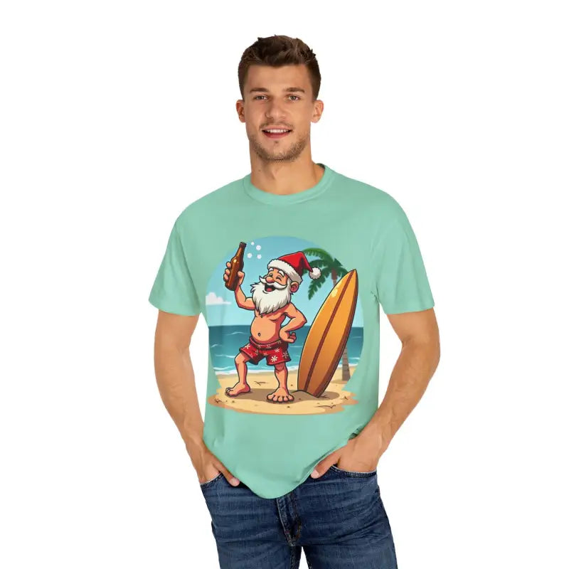 Ocean State Styles T Shirt Santa Unisex Surf Beer Edition
