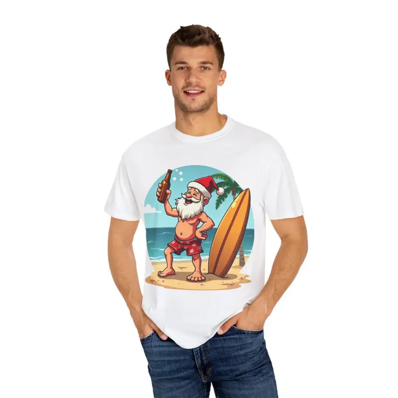 Ocean State Styles T Shirt Santa Unisex Surf Beer Edition